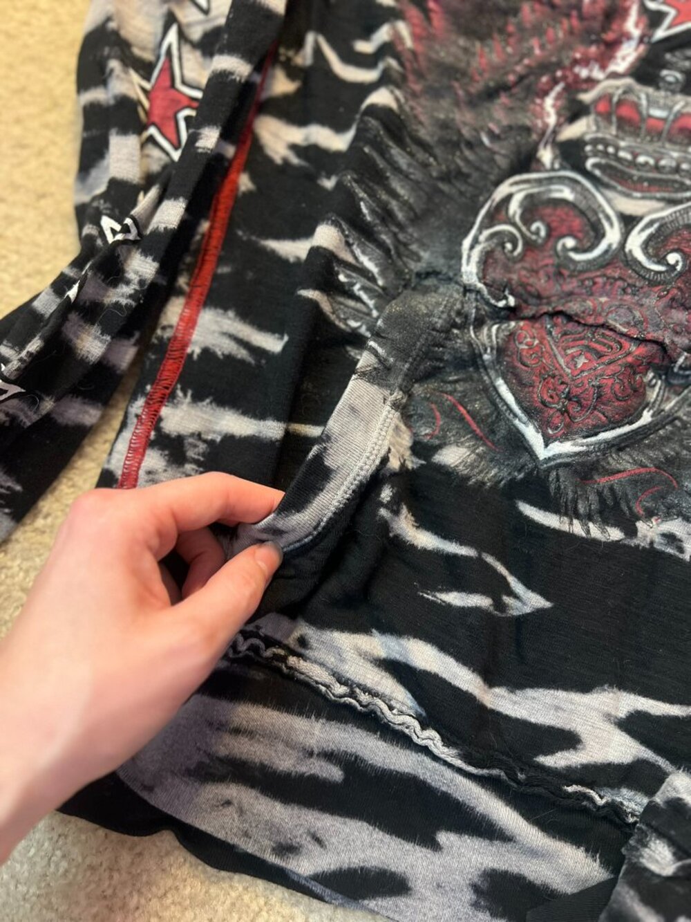 Sinful Affliction Hoodie - Picture 3 of 6